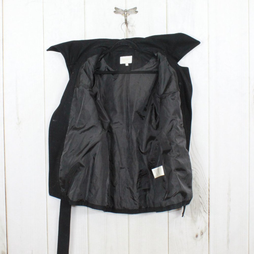 LAUNDRY by Shelli Segal Belted Peacoat Jacket Sz M - Picture 9 of 12